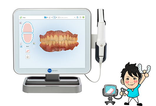 最先端の3Dデジタル機器を導入～口腔内スキャナーiTero（アイテロ）・歯科用CT～精密な型取りで歯並びのシミュレーションも